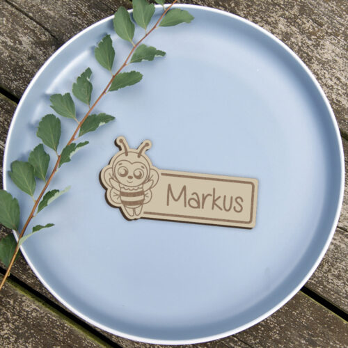 Lille humlebi #1 | Bordkort (farvet overflade)