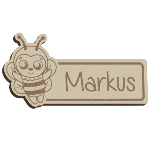 Alternative view of Lille humlebi #1 | Bordkort (farvet overflade)