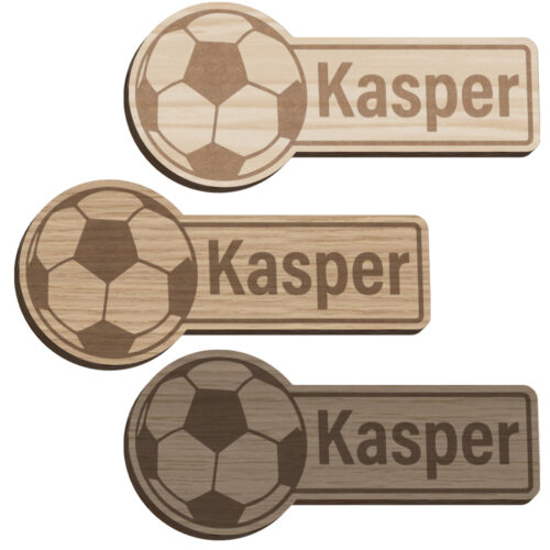 Alternative view of Fodbold #1 | Bordkort (træfinér)