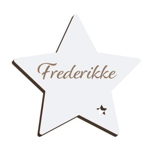 Stjerne #1 | Bordkort (farvet overflade) - Image 2