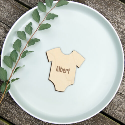 Baby body | Bordkort (poppel krydsfinér)