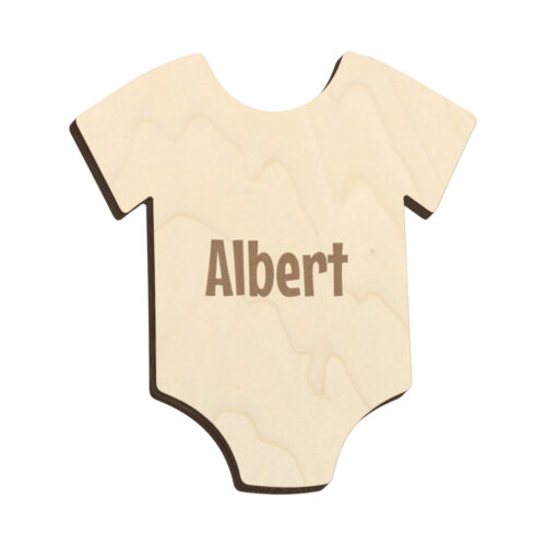 Alternative view of Baby body | Bordkort (poppel krydsfinér)