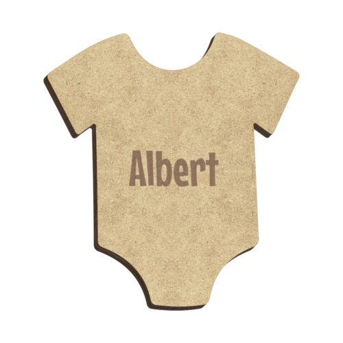 Baby body | Bordkort (træfiber) - Image 2