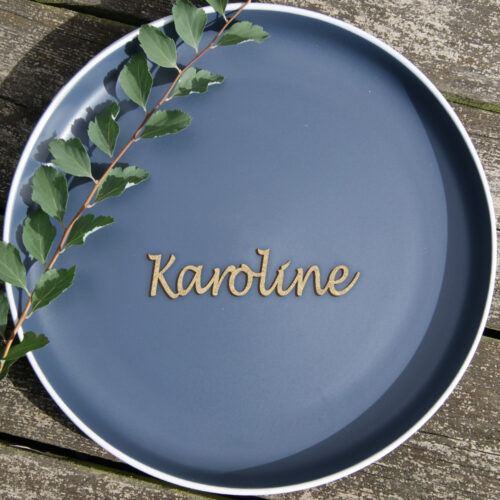 Bordkort udskåret #6 | Bordkort (træfiber)