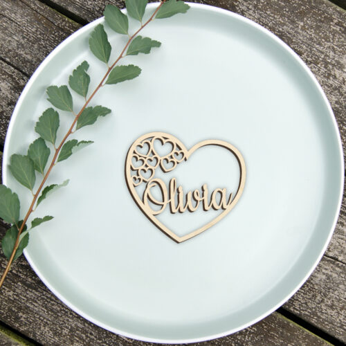 Heart in heart | Bordkort (poppel krydsfinér)