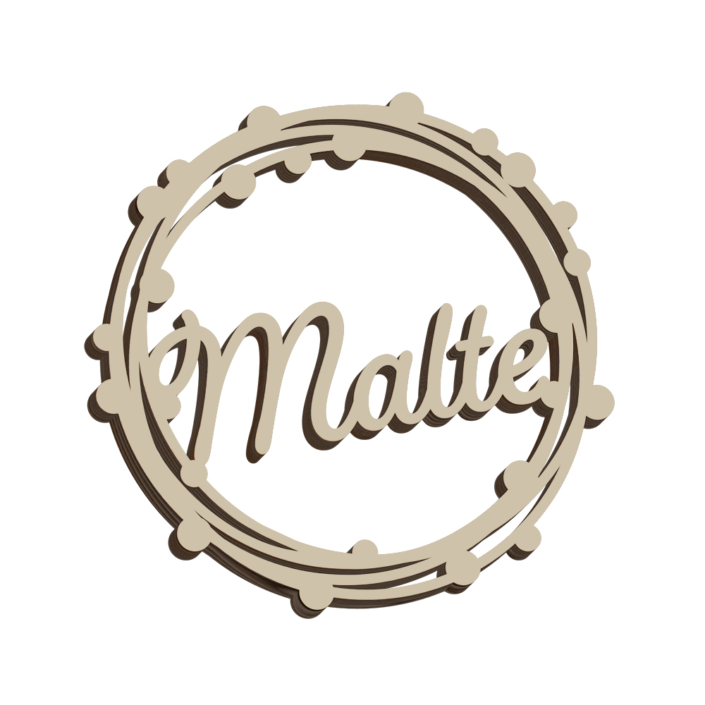 Dahlia Circle | Bordkort (farvet overflade) - Billede 2