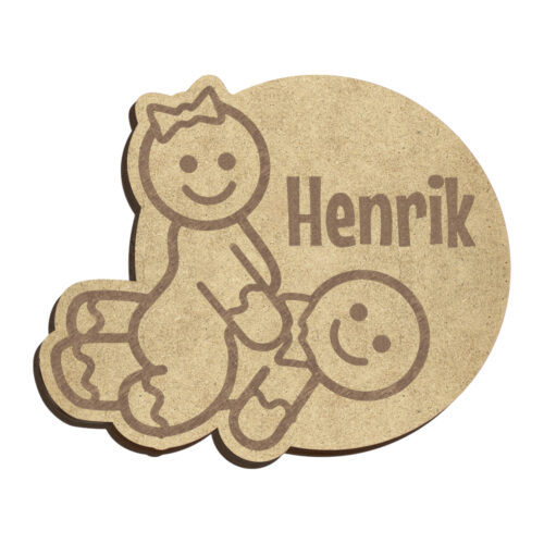 Frække peberkager #2 | Bordkort (træfiber) - Image 2