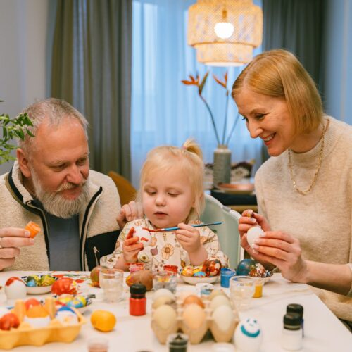 Gave til mormor & morfar