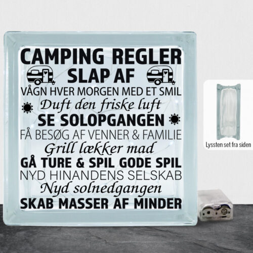 Camping regler | Lyssten