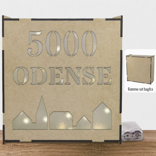 By Odense 5000 | Lyskasse (træfiber) - Image 2