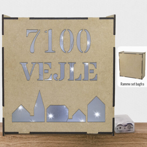 By Vejle 7100 | Lyskasse (træfiber)