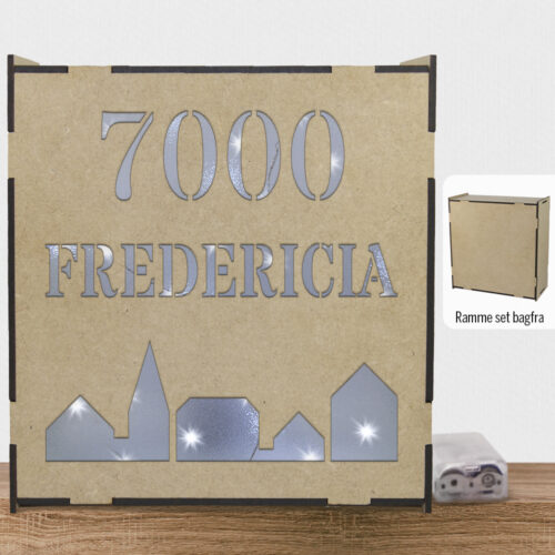 By Fredericia 7000 | Lyskasse (træfiber)