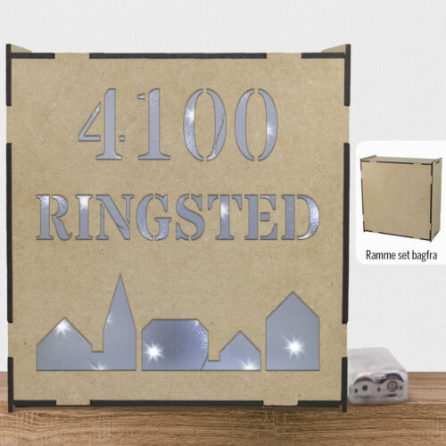 By Ringsted 4100 | Lyskasse (træfiber)