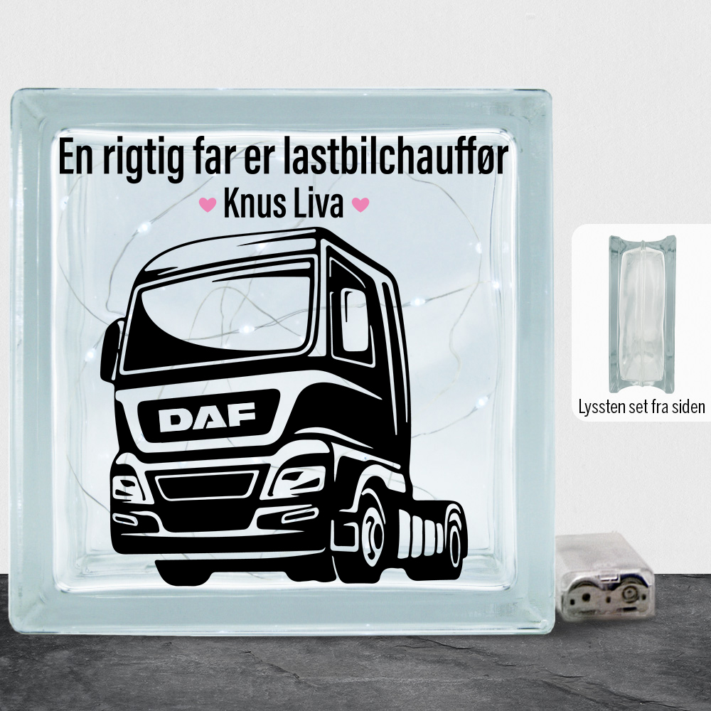 En rigtig far er lastbilchauffør | Lyssten