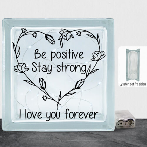 Be positive, stay strong... | Lyssten