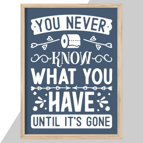 You never know what you have... full color  | Plakat - Image 2