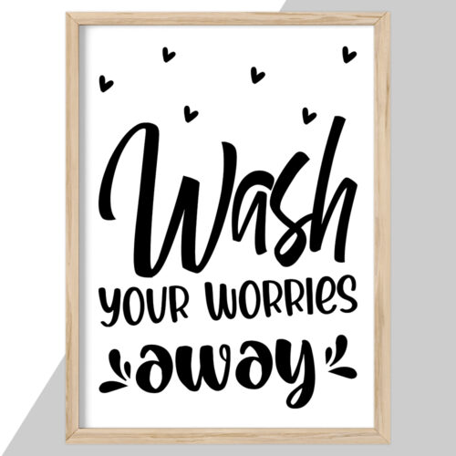 Wash your worries away | Plakat - Image 2