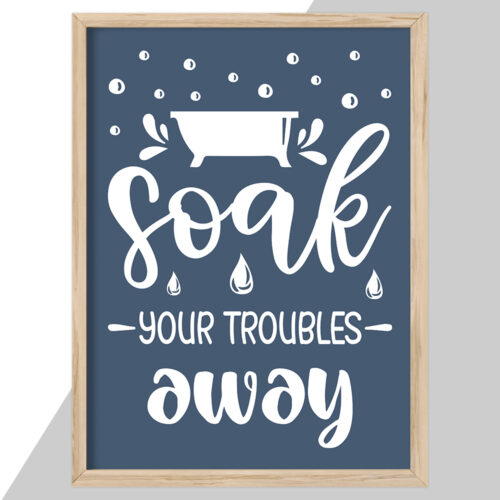 Soak your troubles away... full color  | Plakat - Image 2