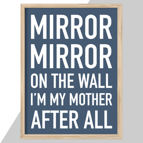 I'm my mother after all... full color  | Plakat - Image 2