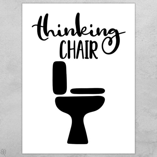 Thinking chair | Plakat