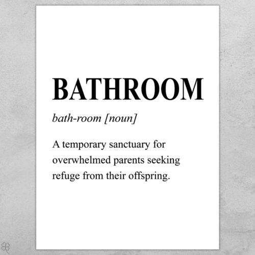 Bathroom definition | Plakat