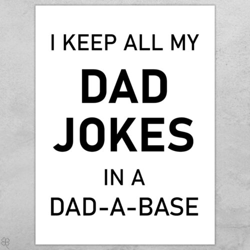 Dad-a-base | Plakat