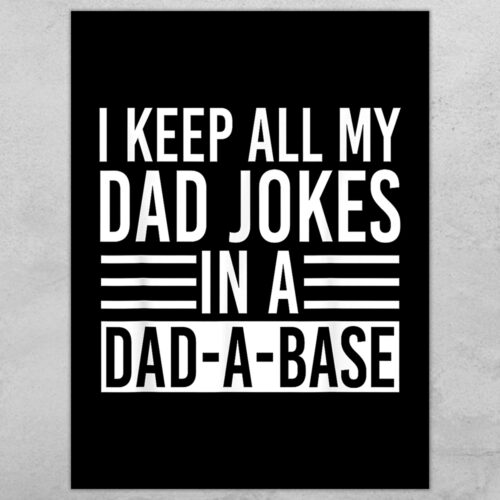 Dad-a-base retro #2 | Plakat