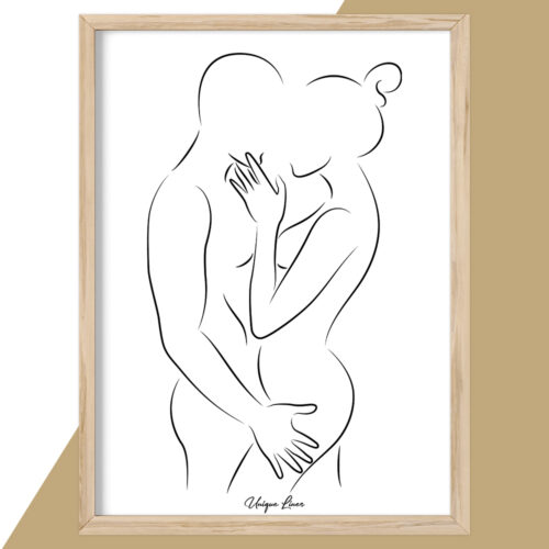 Unique Lines - Lovers #2 | Plakat - Image 2