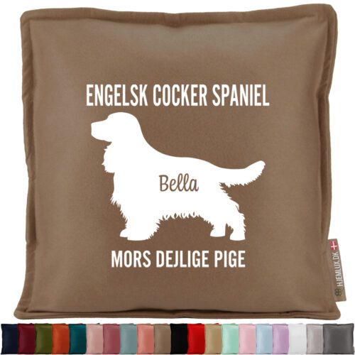 MyPets Engelsk Cocker Spaniel | Pyntepude i filt