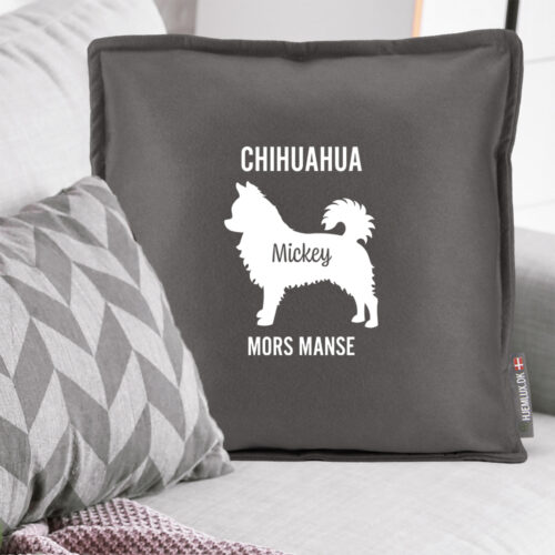 MyPets Chihuahua (langhåret) | Pyntepude i filt - Image 2