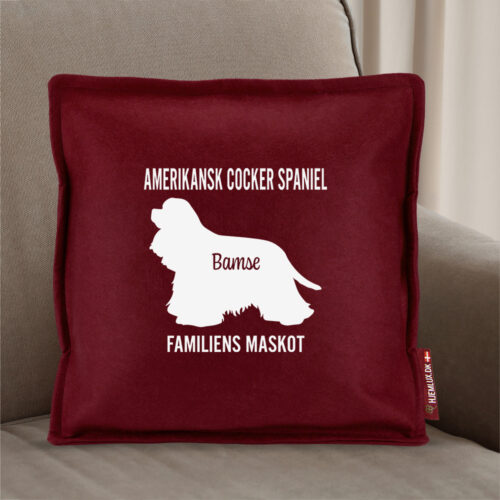 Alternative view of MyPets Amerikansk Cocker Spaniel | Pyntepude i filt