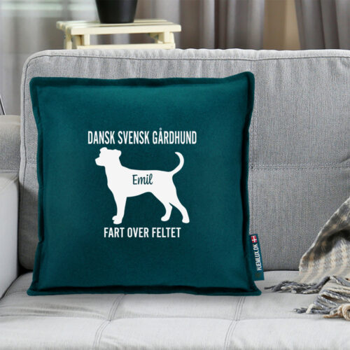 Alternative view of MyPets Dansk Svensk Gårdhund | Pyntepude i filt