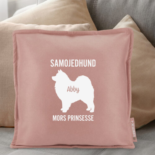 Alternative view of MyPets Samojedhund | Pyntepude i filt