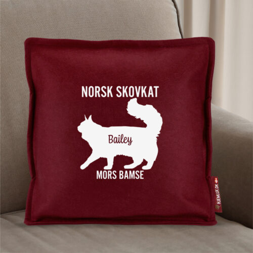 MyPets Norsk Skovkat | Pyntepude i filt - Image 2