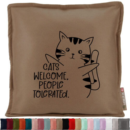 Cats welcome, people tolerated | Pyntepude i filt