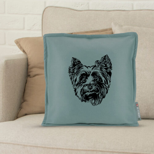 Alternative view of DogFace Yorkshire Terrier | Pyntepude i filt