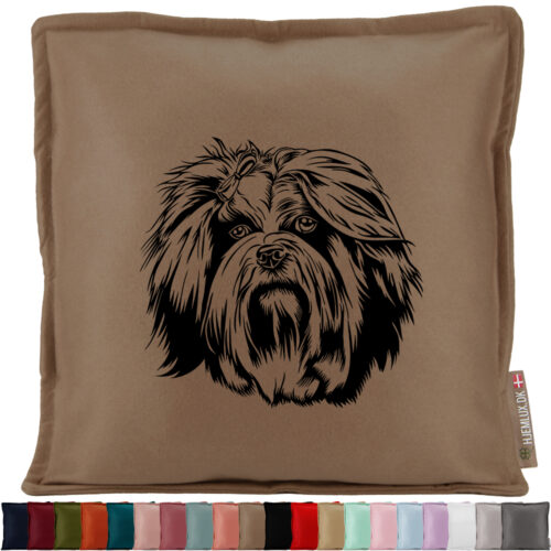 DogFace Lhasa Apso | Pyntepude i filt