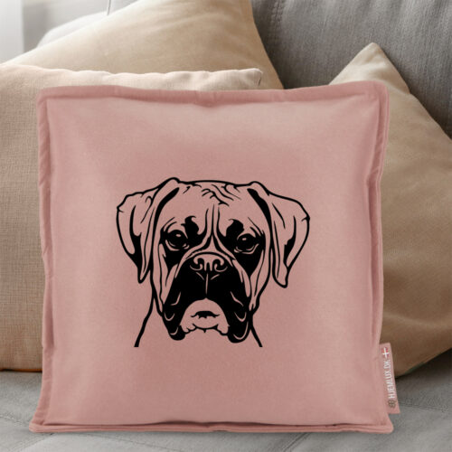 Alternative view of DogFace Boxer | Pyntepude i filt