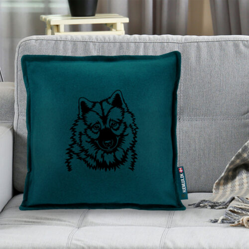 Alternative view of DogFace Eurasier | Pyntepude i filt