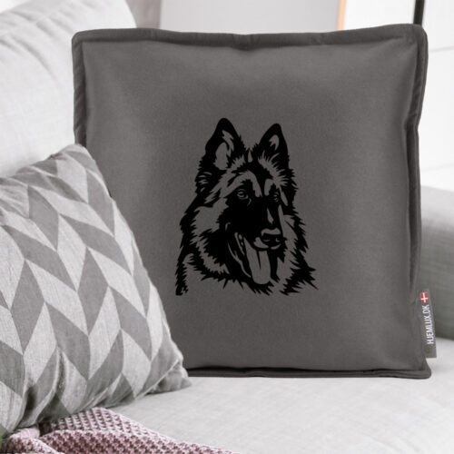 Alternative view of DogFace Tervueren | Pyntepude i filt