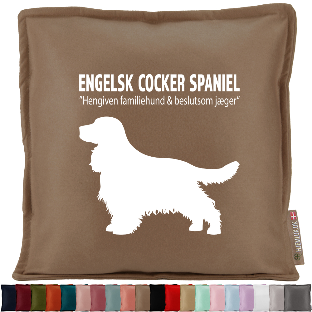 Simply Pets Engelsk Cocker Spaniel | Pyntepude i filt