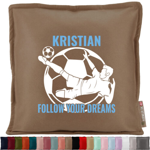 Follow Your Dreams Fodbold #1 | Pyntepude i filt