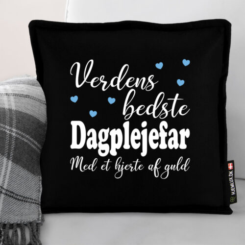 Verdens bedste dagplejefar #2 | Pyntepude i filt - Image 2