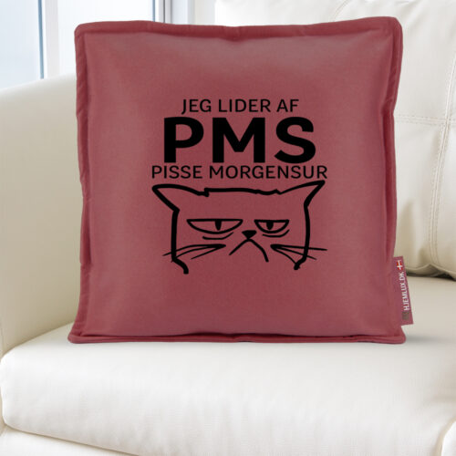 Alternative view of Jeg lider af PMS… | Pyntepude i filt