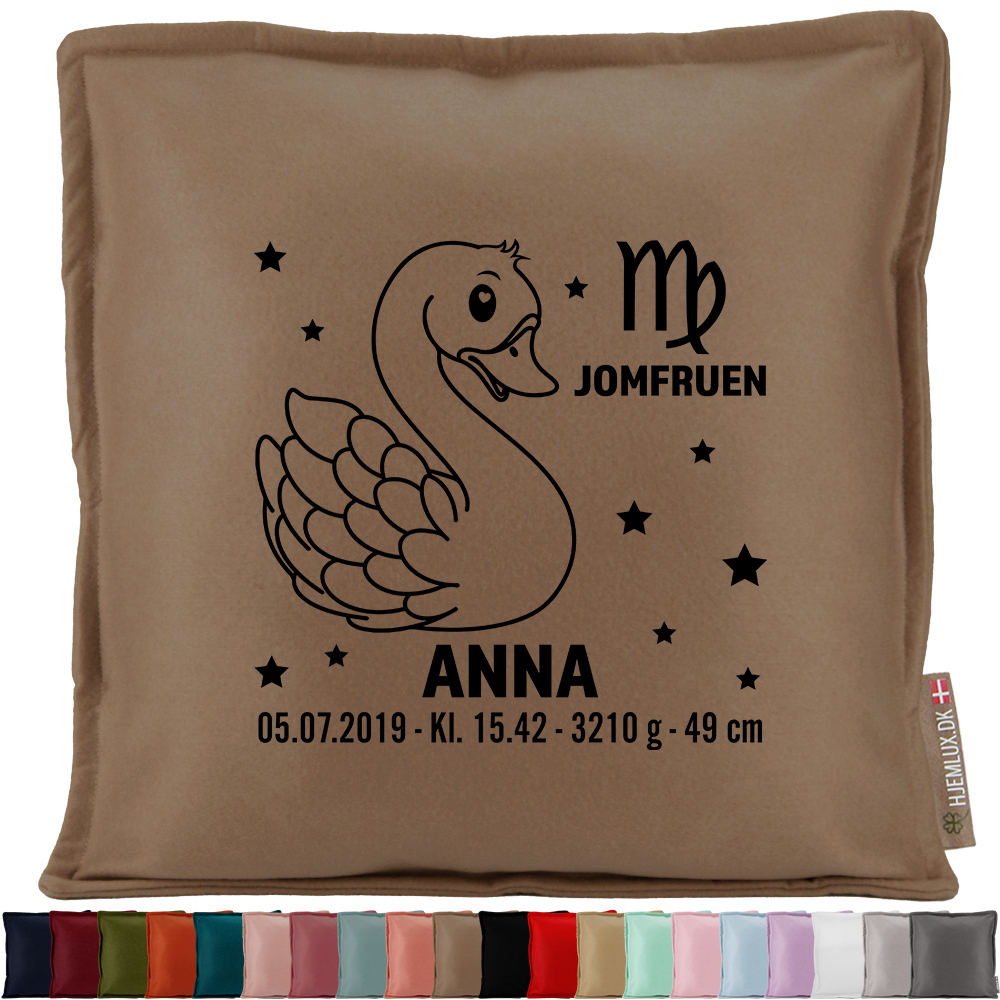 Stjernetegn "A little star" - Jomfruen | Pyntepude i filt