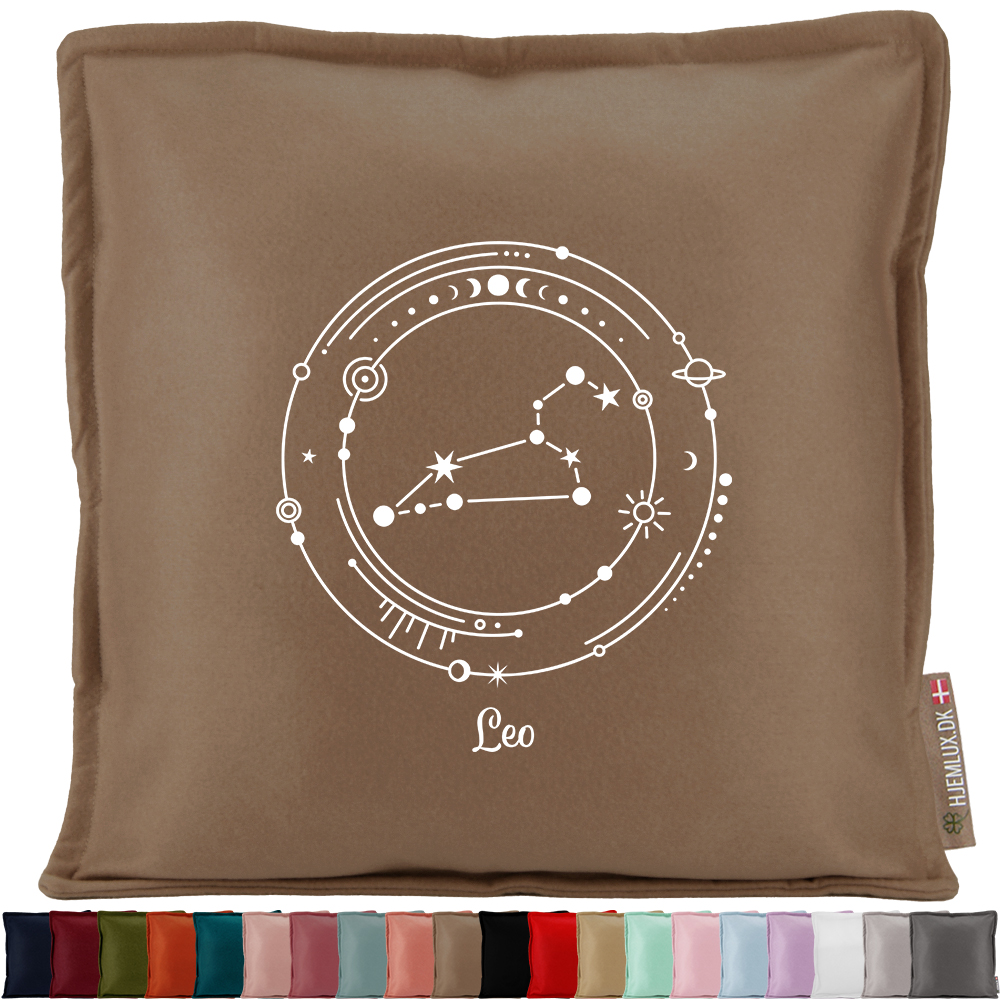 Stjernetegn "My Zodiac"" - Leo (løven) | Pyntepude i filt