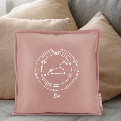 Stjernetegn "My Zodiac"" - Leo (løven) | Pyntepude i filt - Image 2