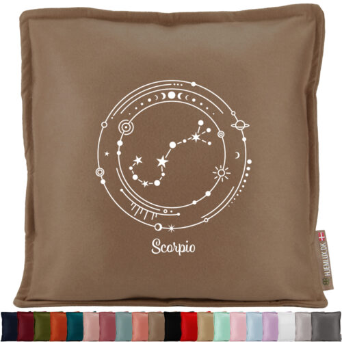 Stjernetegn "My Zodiac" - Scorpio (skorpionen) | Pyntepude i filt