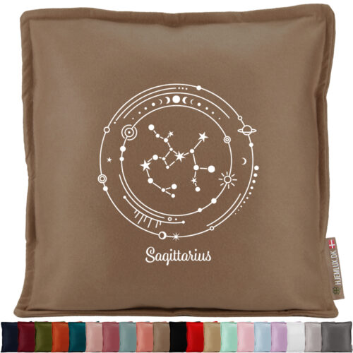 Stjernetegn "My Zodiac" - Sagittarius (skytten) | Pyntepude i filt
