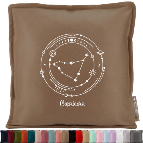 Stjernetegn "My Zodiac" - Capricorn (stenbukken) | Pyntepude i filt